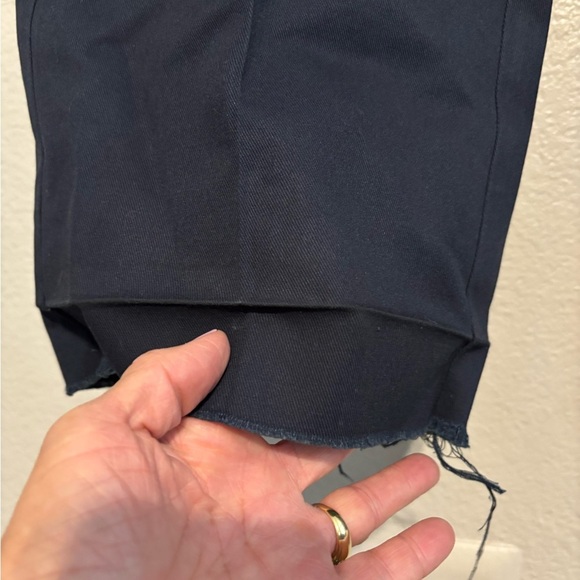 Dickies Men’s Loose Fit Blue Pants, Undone Hems Size 38x32 - Picture 4 of 7